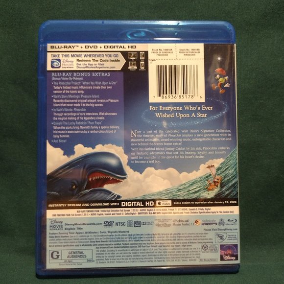 🌎 Disney || Pinocchio: The Walt Disney Signature Collection - Picture 4 of 6